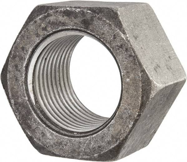 Value Collection - 3-4 UNC Steel Right Hand Hex Nut - 4-1/2" Across Flats, 2-37/64" High, Uncoated - A1 Tooling