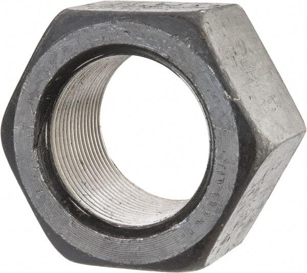 Value Collection - 1-3/4 - 12 UN Steel Right Hand Hex Nut - 2-5/8" Across Flats, 1-1/2" High, Uncoated - A1 Tooling