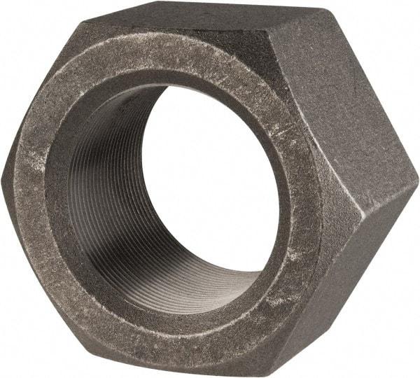 Value Collection - 2-1/2 - 12 UN Steel Right Hand Hex Nut - 3-3/4" Across Flats, 2-9/64" High, Uncoated - A1 Tooling