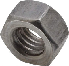 Value Collection - 7/16-14 UNC Steel Left Hand Hex Nut - 11/16" Across Flats, 3/8" High, Uncoated - A1 Tooling