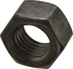 Value Collection - 3/4-10 UNC Steel Left Hand Hex Nut - 1-1/8" Across Flats, 41/64" High, Uncoated - A1 Tooling