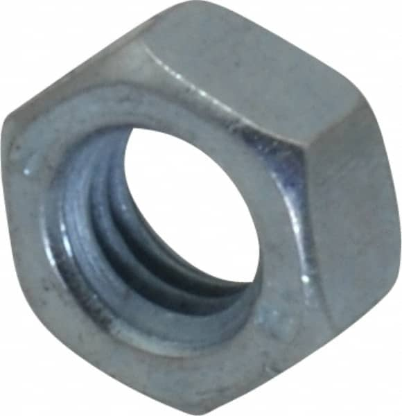 Value Collection - M5x0.80 Metric Coarse Steel Right Hand Hex Nut - 8mm Across Flats, 4mm High, Zinc-Plated Finish - A1 Tooling