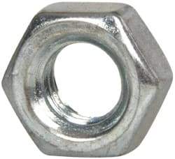 Value Collection - M6x1.00 Metric Coarse Steel Right Hand Hex Nut - 10mm Across Flats, 5mm High, Zinc-Plated Finish - A1 Tooling