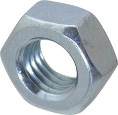 Value Collection - M7x1.00 Steel Right Hand Hex Nut - 11mm Across Flats, 5.5mm High, Zinc-Plated Finish - A1 Tooling