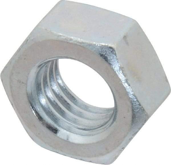 Value Collection - M14x2.00 Metric Coarse Steel Right Hand Hex Nut - 22mm Across Flats, 11mm High, Zinc-Plated Finish - A1 Tooling