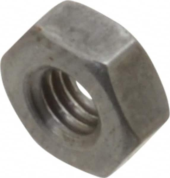 Value Collection - M3x0.50 Steel Right Hand Hex Nut - 5.5mm Across Flats, 2.4mm High, Uncoated - A1 Tooling