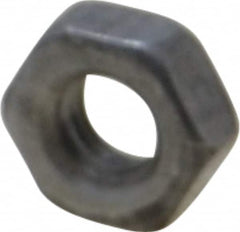 Value Collection - M4x0.70 Steel Right Hand Hex Nut - 7mm Across Flats, 3.2mm High, Uncoated - A1 Tooling