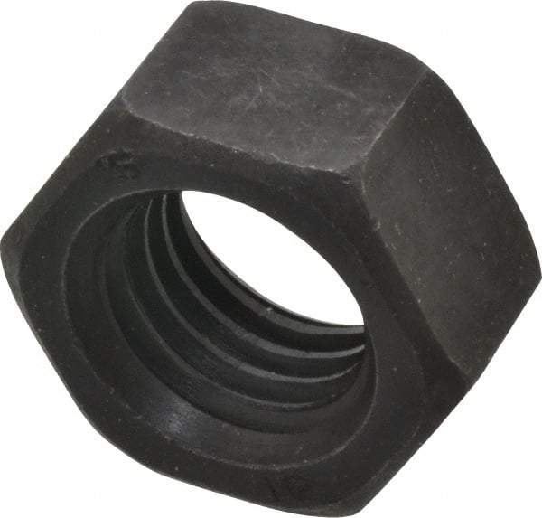 Value Collection - M18x2.50 Steel Right Hand Hex Nut - 27mm Across Flats, 15mm High, Uncoated - A1 Tooling