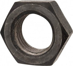 Value Collection - 1-1/2 - 6 UNC Steel Right Hand Hex Jam Nut - 2-1/4" Across Flats, 0.8438" High, Uncoated - A1 Tooling