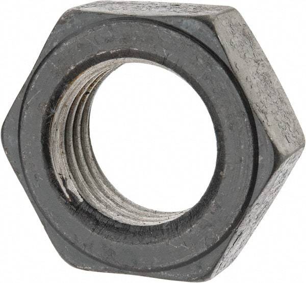 Value Collection - 2 - 4-1/2 UNC Steel Right Hand Hex Jam Nut - 3" Across Flats, 1-3/32" High, Uncoated - A1 Tooling