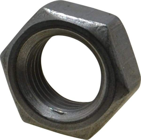 Value Collection - 1/2-20 UNF Steel Right Hand Hex Jam Nut - 3/4" Across Flats, 5/16" High, Uncoated - A1 Tooling