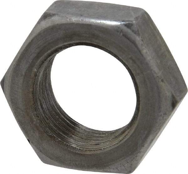 Value Collection - 5/8-18 UNF Steel Right Hand Hex Jam Nut - 15/16" Across Flats, 3/8" High, Uncoated - A1 Tooling