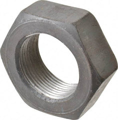 Value Collection - 1-1/2 - 12 UNF Steel Right Hand Hex Jam Nut - 2-1/4" Across Flats, 27/32" High, Uncoated - A1 Tooling