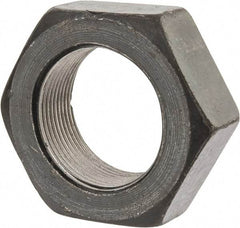 Value Collection - 1-3/4 - 12 UNF Steel Right Hand Hex Jam Nut - 2-5/8" Across Flats, 31/32" High, Uncoated - A1 Tooling