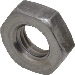 Value Collection - 5/8-11 UNC Steel Right Hand Heavy Hex Jam Nut - 1-1/16" Across Flats, 23/64" High, Uncoated, 2B Class of Fit - A1 Tooling