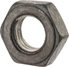 Value Collection - 7/8-9 UNC Steel Right Hand Heavy Hex Jam Nut - 1-7/16" Across Flats, 31/64" High, Uncoated, 2B Class of Fit - A1 Tooling