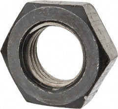 Value Collection - 1-1/2 - 6 UNC Steel Right Hand Heavy Hex Jam Nut - 2-3/8" Across Flats, 27/32" High, Uncoated, 2B Class of Fit - A1 Tooling