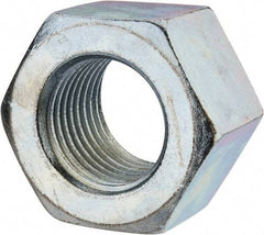 Value Collection - 2-1/2 - 4 UNC Steel Right Hand Heavy Hex Nut - 3-1/2" Across Flats, 2-13/64" High, Zinc Clear Finish - A1 Tooling