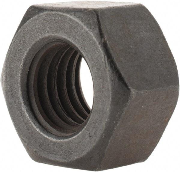 Value Collection - 5/8-11 UNC Steel Right Hand Heavy Hex Nut - 1-1/16" Across Flats, 39/64" High, Uncoated, 2B Class of Fit - A1 Tooling