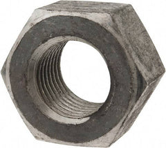 Value Collection - 1-1/4 - 7 UNC Steel Right Hand Heavy Hex Nut - 2" Across Flats, 1.2188" High, Uncoated - A1 Tooling