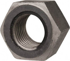 Value Collection - 1-1/2 - 6 UNC Steel Right Hand Heavy Hex Nut - 2-3/8" Across Flats, 1.4688" High, Uncoated - A1 Tooling