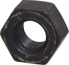 Value Collection - 1/2-13 UNC Steel Right Hand Heavy Hex Nut - 7/8" Across Flats, 31/64" High, Uncoated, 2B Class of Fit - A1 Tooling