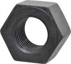 Value Collection - 1-1/4 - 7 UNC Steel Right Hand Heavy Hex Nut - 2" Across Flats, 1-7/32" High, Uncoated, 2B Class of Fit - A1 Tooling