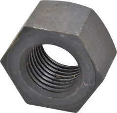 Value Collection - 1-1/4 - 8 UN Steel Right Hand Heavy Hex Nut - 2" Across Flats, 1-7/32" High, Uncoated, 2B Class of Fit - A1 Tooling