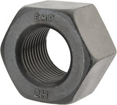 Value Collection - 1-1/2 - 8 UN Steel Right Hand Heavy Hex Nut - 2-3/8" Across Flats, 1-15/32" High, Uncoated, 2B Class of Fit - A1 Tooling