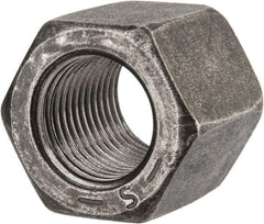 Value Collection - 1/2-20 UNF Steel Right Hand High Hex Nut - 3/4" Across Flats, 11/16" High, Uncoated - A1 Tooling