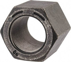 Value Collection - 1-1/4 - 12 UNF Steel Right Hand High Hex Nut - 1-13/16" Across Flats, 2-7/8" High, Uncoated - A1 Tooling