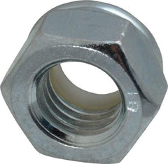 Value Collection - M14x2.00 Metric Coarse Grade 8 Hex Lock Nut with Nylon Insert - 14mm High, Zinc-Plated Finish - A1 Tooling