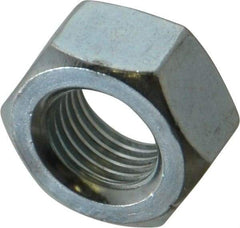 Value Collection - M12x1.25 Metric Extra Fine Steel Right Hand Hex Nut - 19mm Across Flats, 10mm High, Zinc-Plated Finish - A1 Tooling