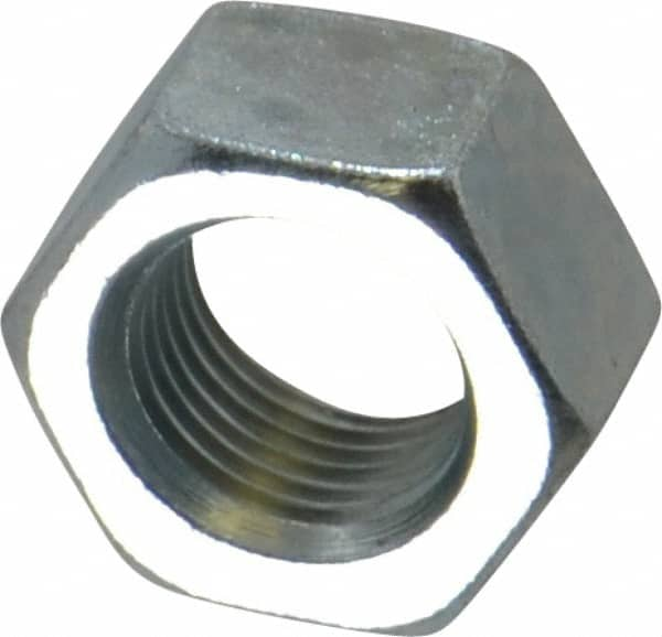 Value Collection - M16x1.50 Metric Fine Steel Right Hand Hex Nut - 24mm Across Flats, 13mm High, Zinc-Plated Finish - A1 Tooling