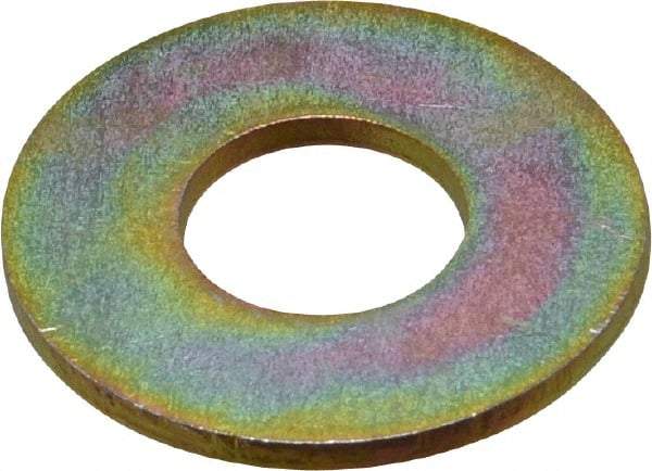 Value Collection - 9/16" Screw, Grade 8 Steel USS Flat Washer - 5/8" ID x 1-1/2" OD, 7/64" Thick, Zinc Yellow Dichromate Finish - A1 Tooling