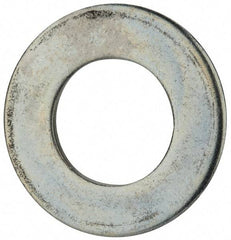 Value Collection - 1-1/2" Screw, Steel SAE Flat Washer - 1-9/16" ID x 3" OD, 5/32" Thick, Zinc-Plated Finish - A1 Tooling