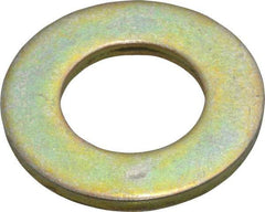 Value Collection - 7/8" Screw, Grade 8 Steel SAE Flat Washer - 15/16" ID x 1-3/4" OD, 9/64" Thick, Zinc Yellow Dichromate Finish - A1 Tooling