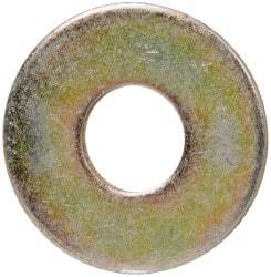 Value Collection - 3/8" Screw, Grade 8 Steel Extra Thick Flat Washer - Zinc Yellow Dichromate Finish - A1 Tooling