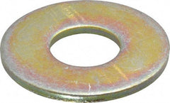 Value Collection - 7/8" Screw, Grade 8 Steel Extra Thick Flat Washer - Zinc Yellow Dichromate Finish - A1 Tooling