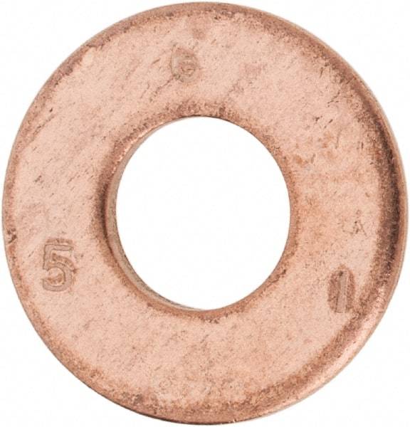 Value Collection - #20 Screw, Silicon Bronze Standard Flat Washer - 0.336" ID x 3/4" OD, 0.064" Thick - A1 Tooling