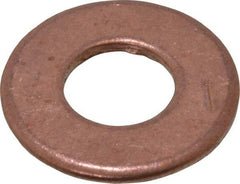 Value Collection - #24 Screw, Silicon Bronze Standard Flat Washer - 0.395" ID x 7/8" OD, 0.064" Thick, Plain Finish - A1 Tooling