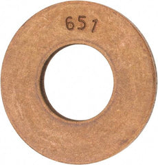 Value Collection - 5/8" Screw, Silicon Bronze Standard Flat Washer - 0.656" ID x 1-1/2" OD, 0.102" Thick - A1 Tooling