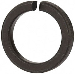 Value Collection - 1-1/2", 1.504" ID, 3/8" Thick High Collar Split Lock Washer - Steel, Uncoated, 1.504" Min ID, 1.534" Max ID, 2.17" Max OD - A1 Tooling