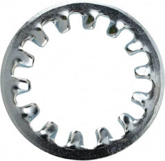 Value Collection - 1 Screw, 1.06" ID, Steel Internal Tooth Lock Washer - 1.637" OD, Zinc-Plated, Grade 2 - A1 Tooling