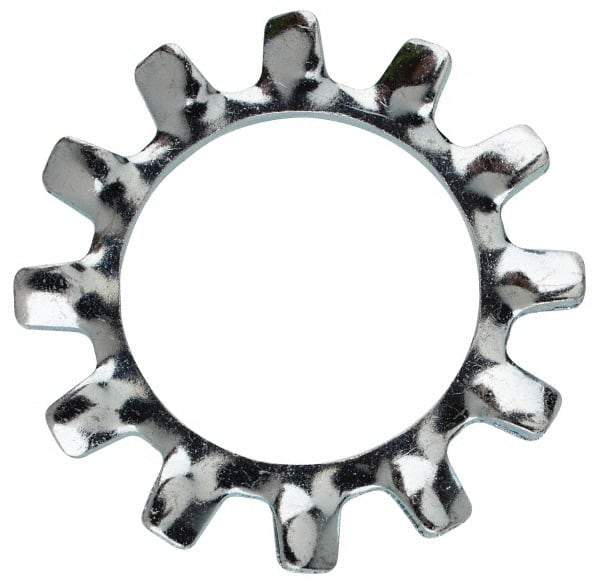 Value Collection - 3/4" Screw, 0.795" ID, Steel External Tooth Lock Washer - 1.245" OD, Zinc-Plated, Grade 2 - A1 Tooling