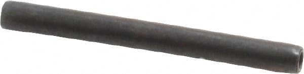 Made in USA - 1/16" Diam x 5/8" Long Coiled Spring Pin - Grade 1070-1090 Alloy Steel, Black Oxide Finish - A1 Tooling