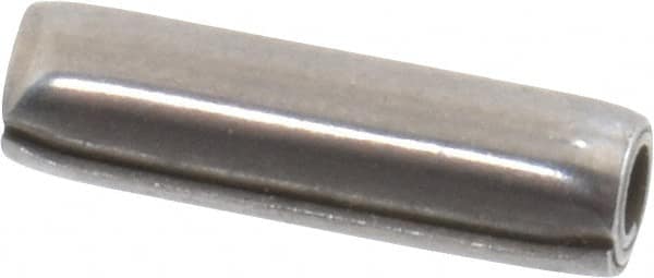 Made in USA - 3/16" Diam x 11/16" Long Coiled Spring Pin - Grade 1070-1090 Alloy Steel, Black Oxide Finish - A1 Tooling