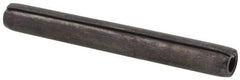 Made in USA - 1/4" Diam x 2-1/4" Long Coiled Spring Pin - Grade 1070-1090 Alloy Steel, Black Oxide Finish - A1 Tooling