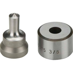 Enerpac - Hydraulic Punch Press Dies & Punches Type: Round Punch Diameter (mm): 9.50 - A1 Tooling