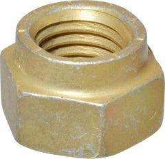 Value Collection - 3/4-10 UNC Grade L9 Hex Lock Nut with Distorted Thread - 1-1/8" Width Across Flats, Cadmium Dichromate Finish - A1 Tooling